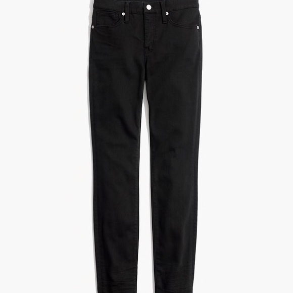 Madewell 9" Tencel Skinny Jeans in Lunar Wash - Picture 3 of 8